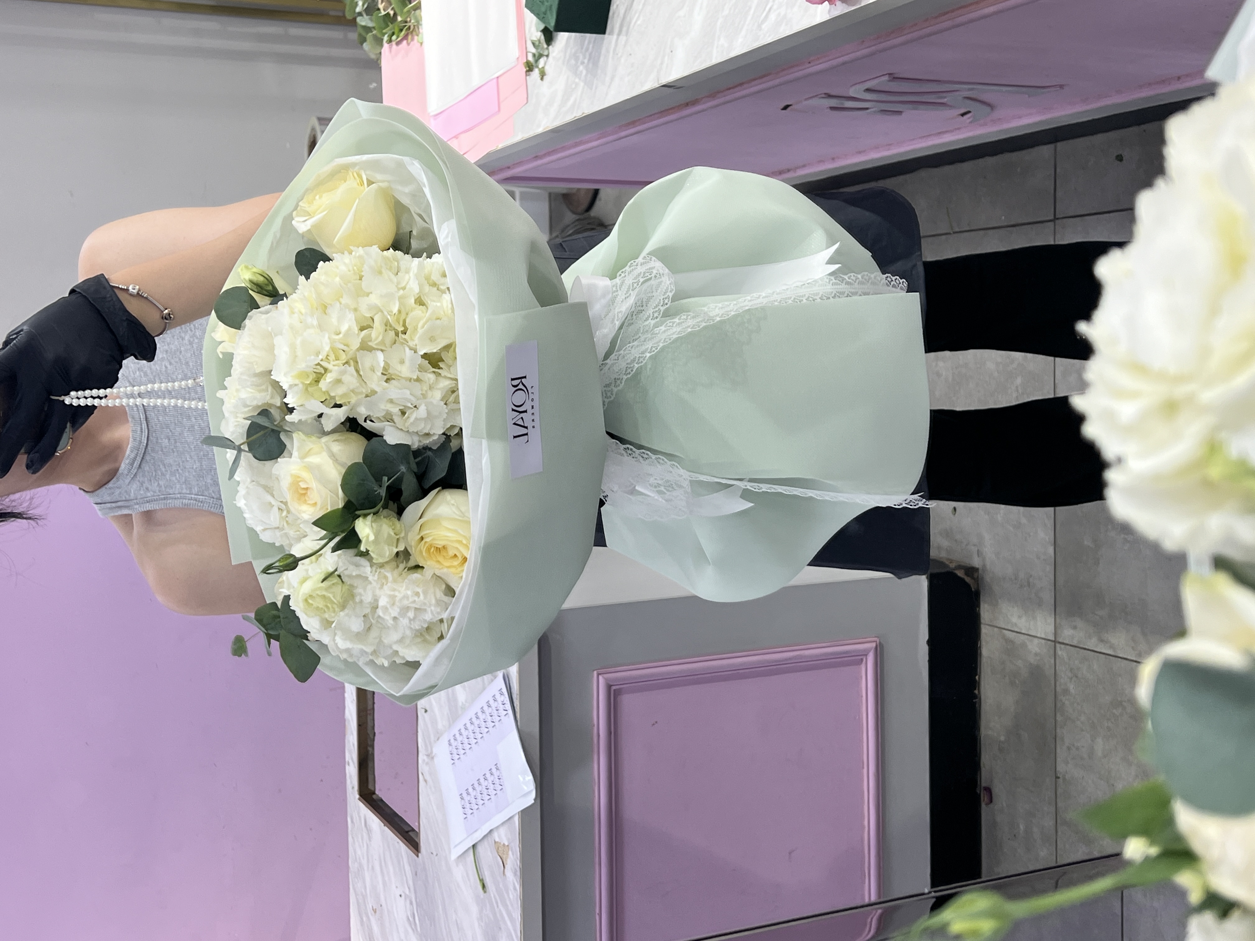 Работа флориста