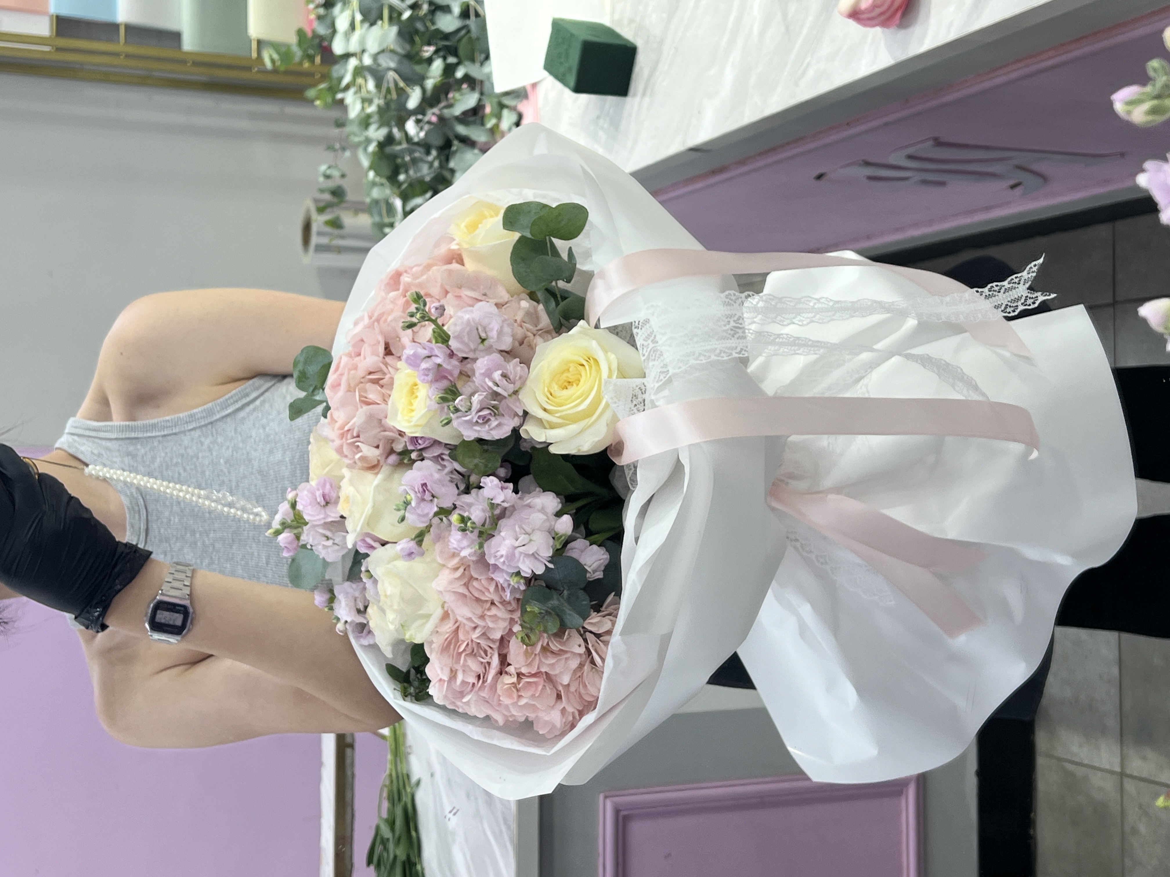 Работа флориста